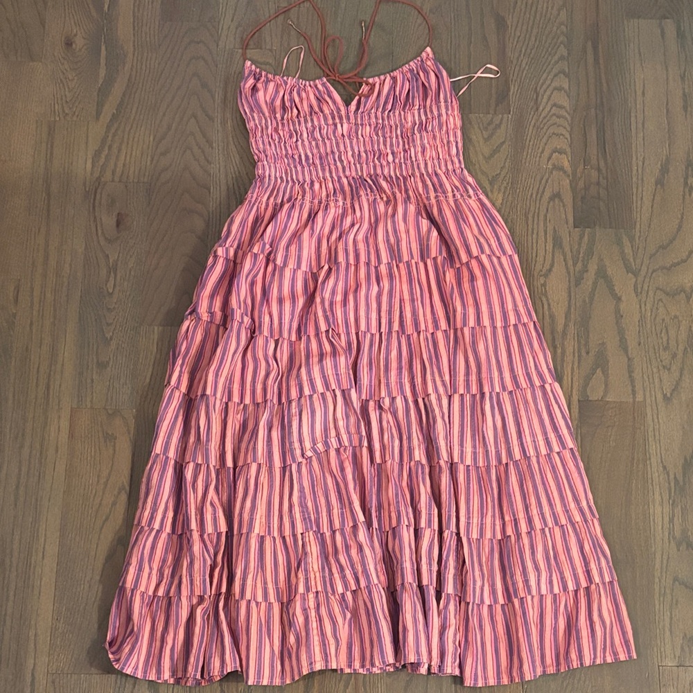 Free People Striped Dress, Size Medium